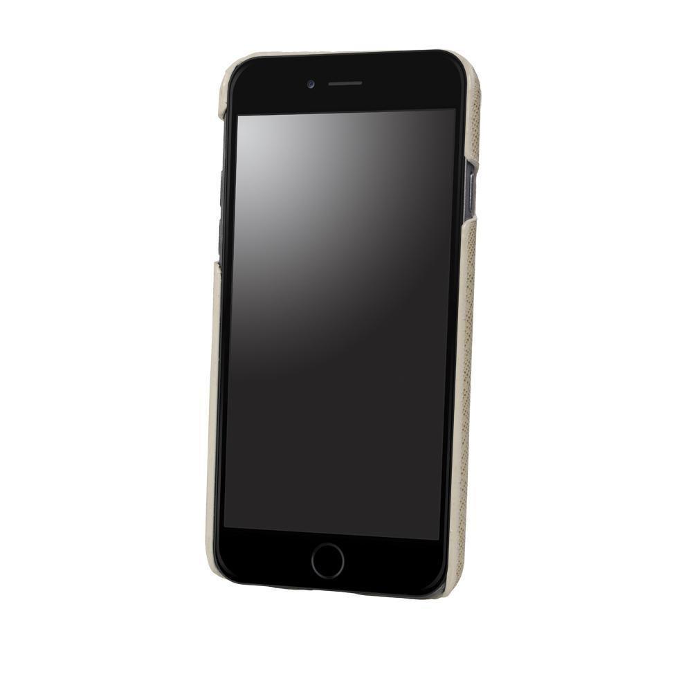 Ultimative Jacke Leder Telefon Kasten Apple iPhone 6 / 6S Saffiano Grau