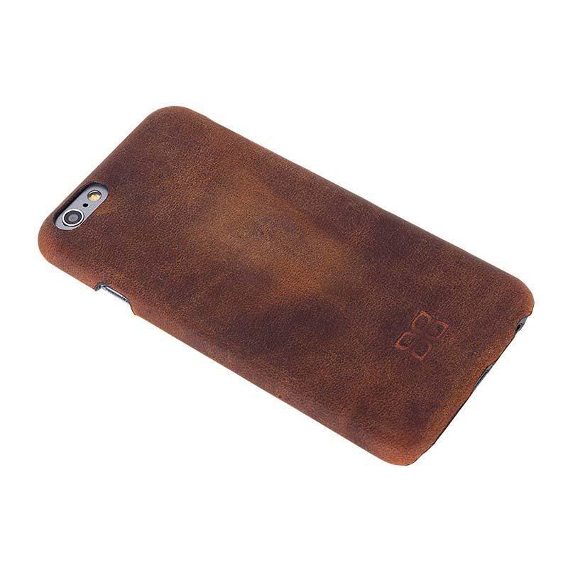 Ultimative Jacke Leder Phone Cases für iPhone 6 Plus / 6S plus Posse Braun