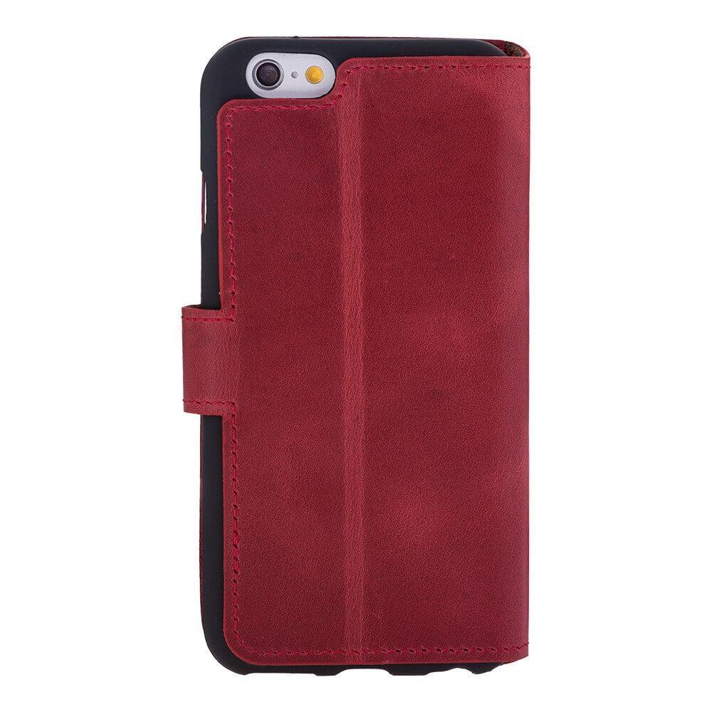 Wallet Case New Edition mit ID Steckplatz für Apple iPhone 6 Plus - Verrücktes Rot