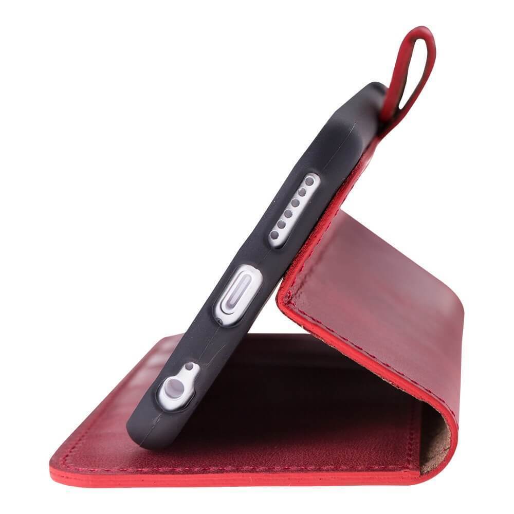 Wallet Case New Edition mit ID Steckplatz für Apple iPhone 6 Plus - Verrücktes Rot