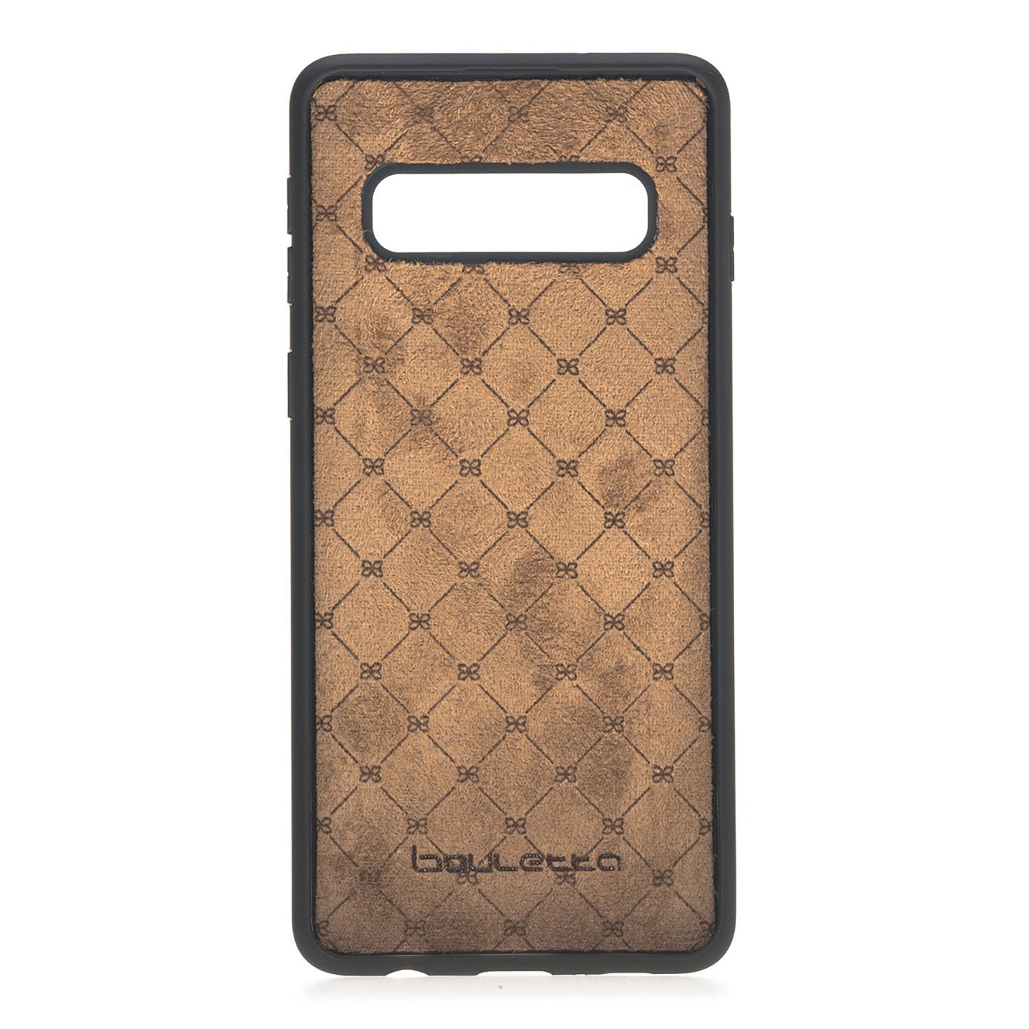 Magnetische abnehmbare Leder Geldbörse für Samsung Galaxy S10 Plus - Rostig Bräune mit Effekt