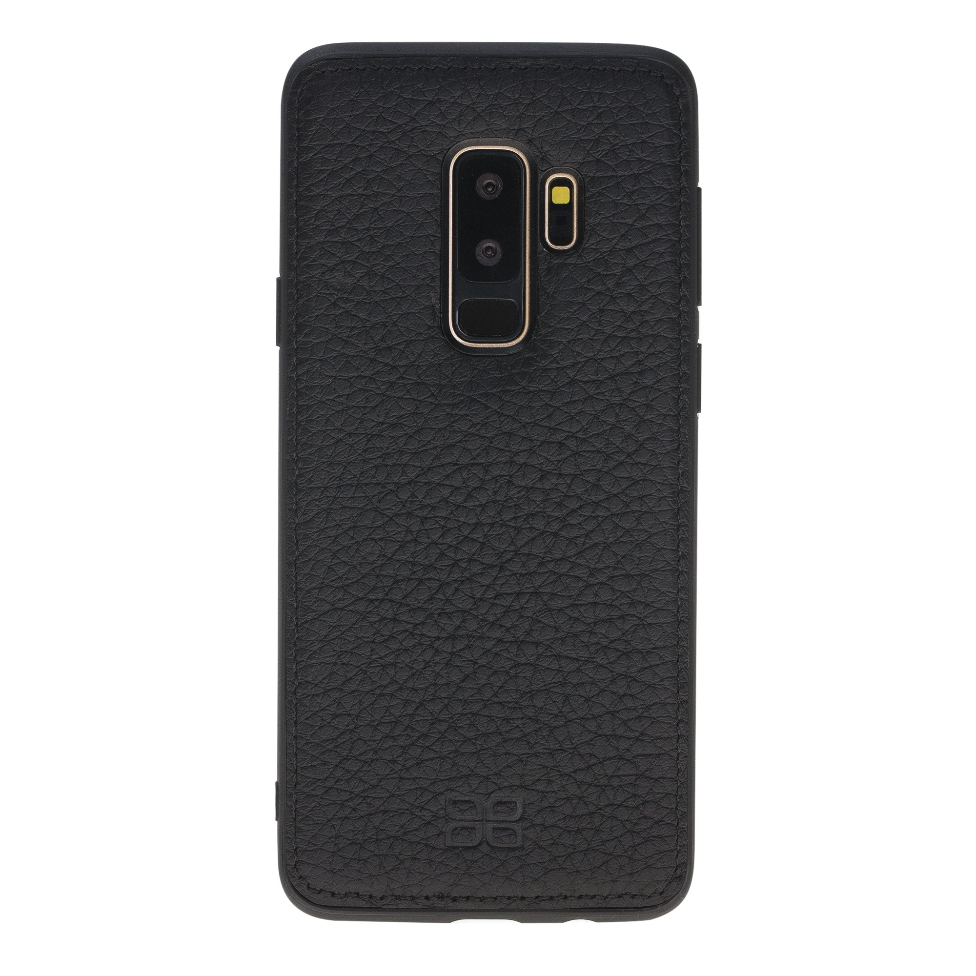 Magnetische abnehmbare Leder Geldbörse für Samsung Galaxy S9 Plus - Schwarz