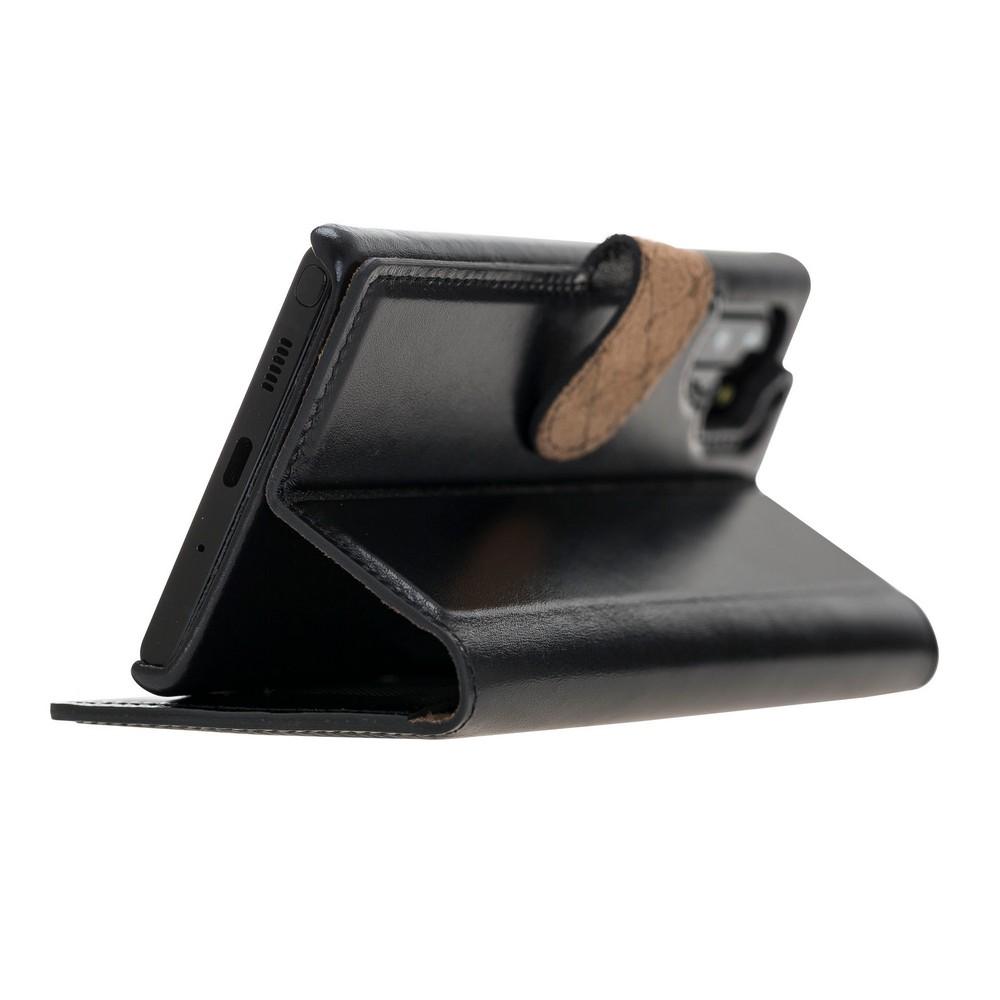 Flex Cover Back Leather Case for Samsung Galaxy S20 Ultra - Antic Brown4