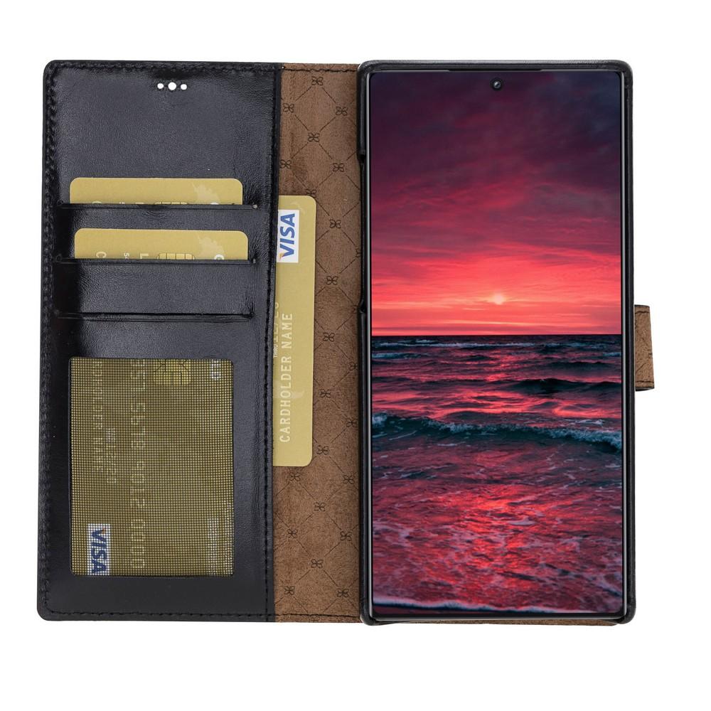 Flex Cover Back Leather Case for Samsung Galaxy S20 Ultra - Antic Brown4