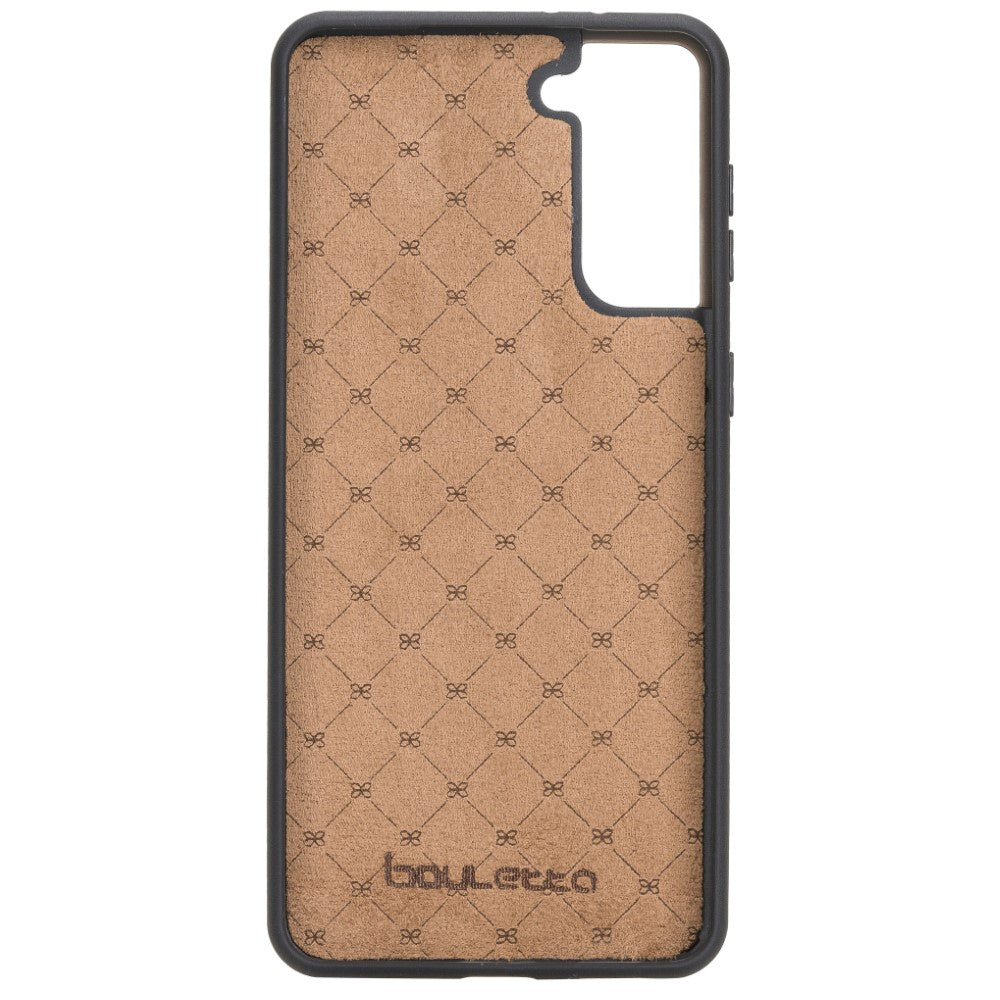 Samsung Galaxy S21 Serie Bouletta Flex Cover Lederhülle mit Kartenhalter