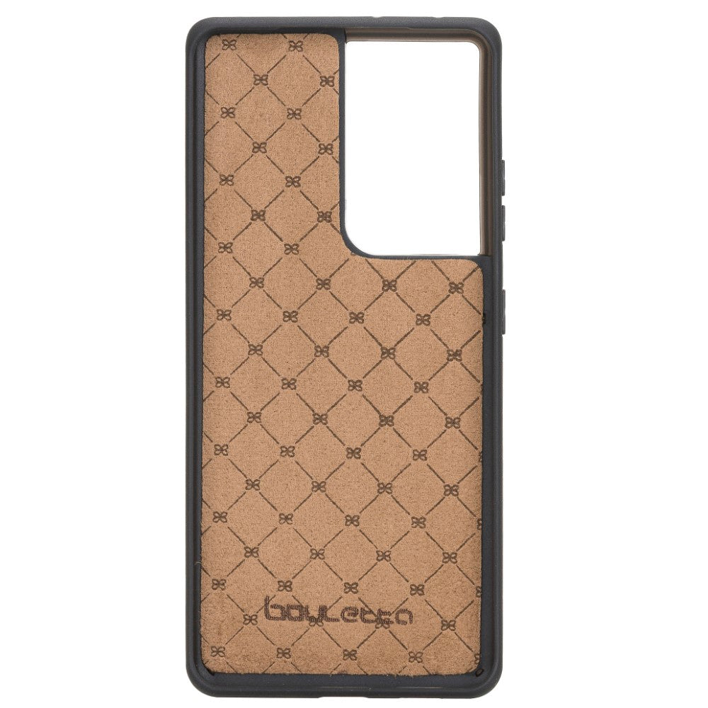 Samsung Galaxy S21 Serie Bouletta Flex Cover Lederhülle mit Kartenhalter