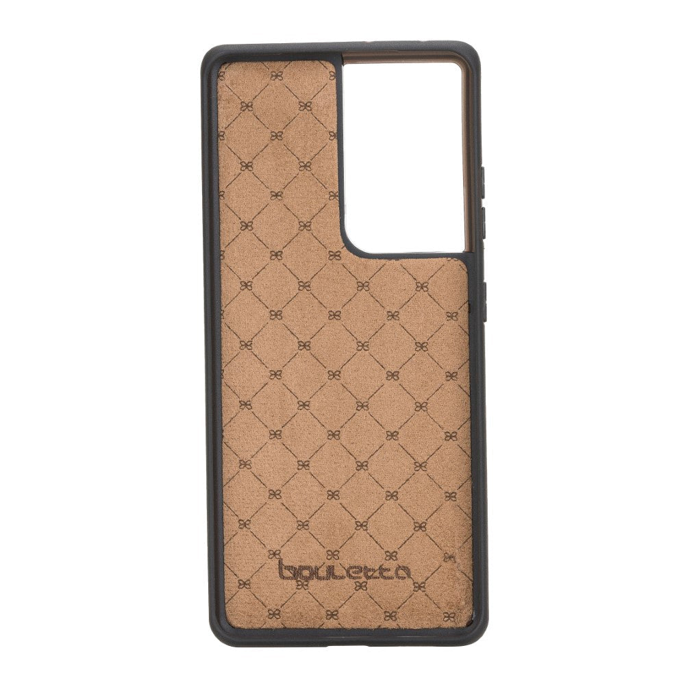 Samsung Galaxy S21 Serie Bouletta Flex Cover Lederhülle mit Kartenhalter