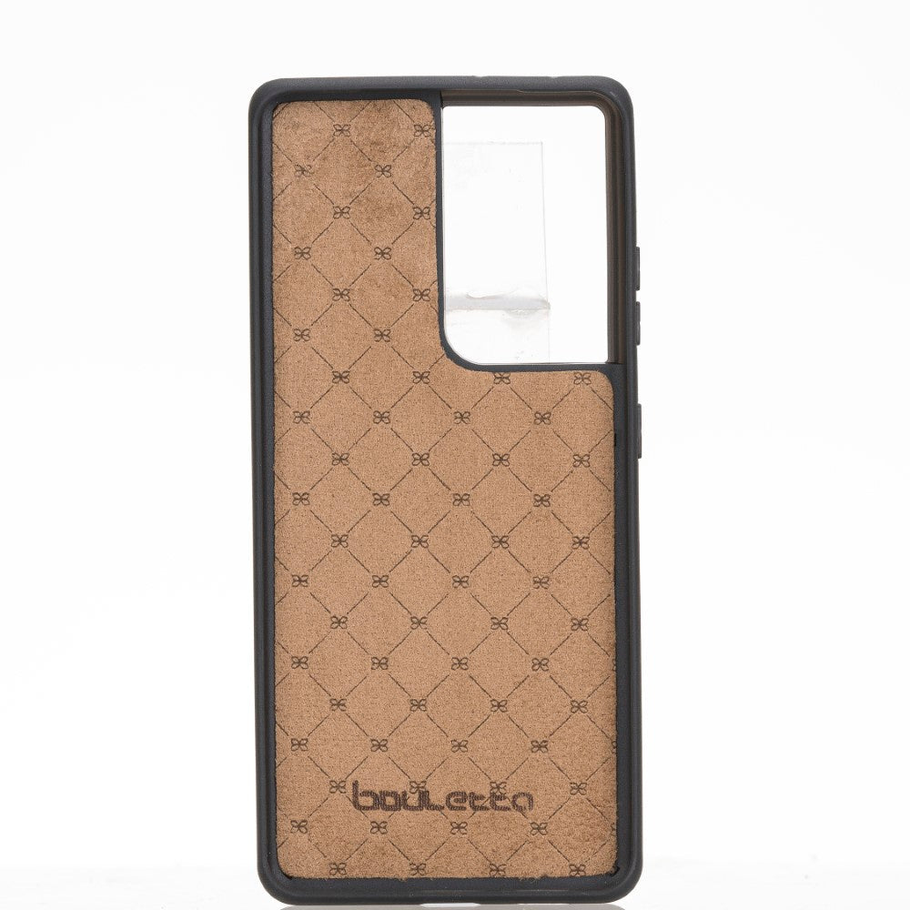 Samsung Galaxy S21 Serie Bouletta Flex Cover Lederhülle mit Kartenhalter