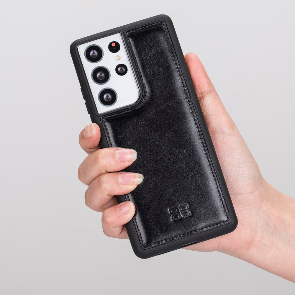 Samsung Galaxy S21 Serie Bouletta Flex Cover Lederhülle