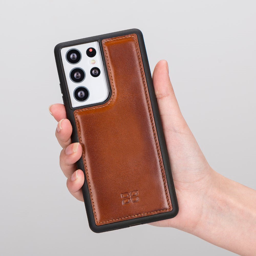 Samsung Galaxy S21 Serie Bouletta Flex Cover Lederhülle