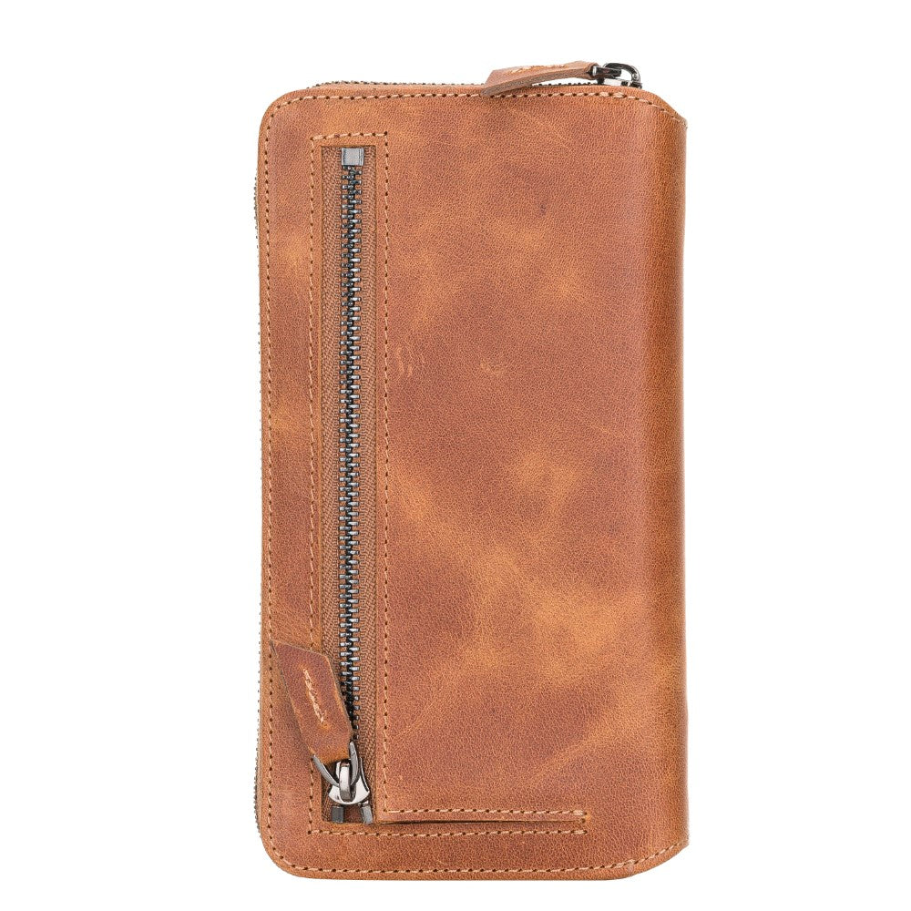 Samsung Galaxy S21 Serie Bouletta magnetisch abnehmbare Pouch Lederhülle