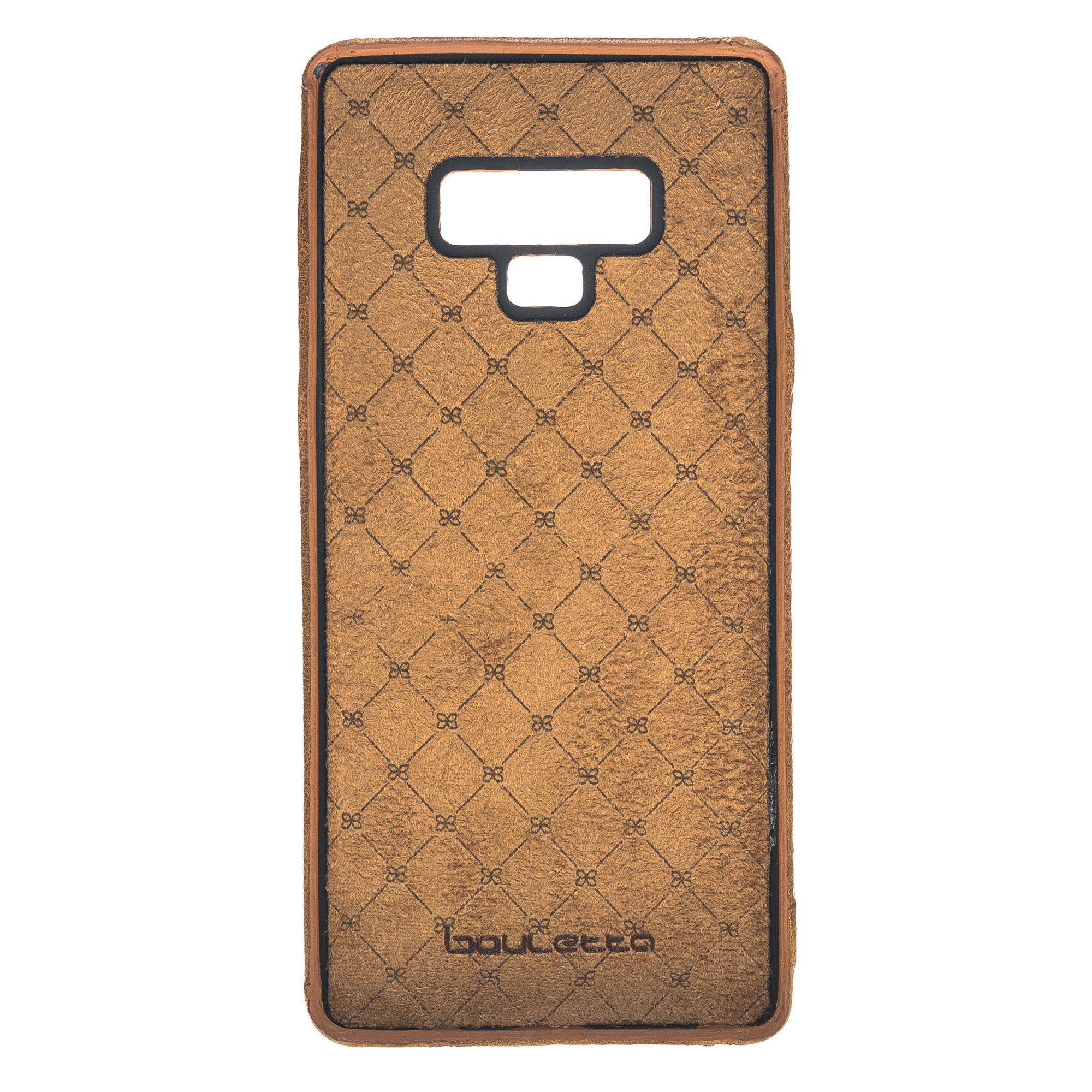 Leder Ultra Hülle mit Kreditkartenfächern für Samsung Note 9 - Vegetal Tan