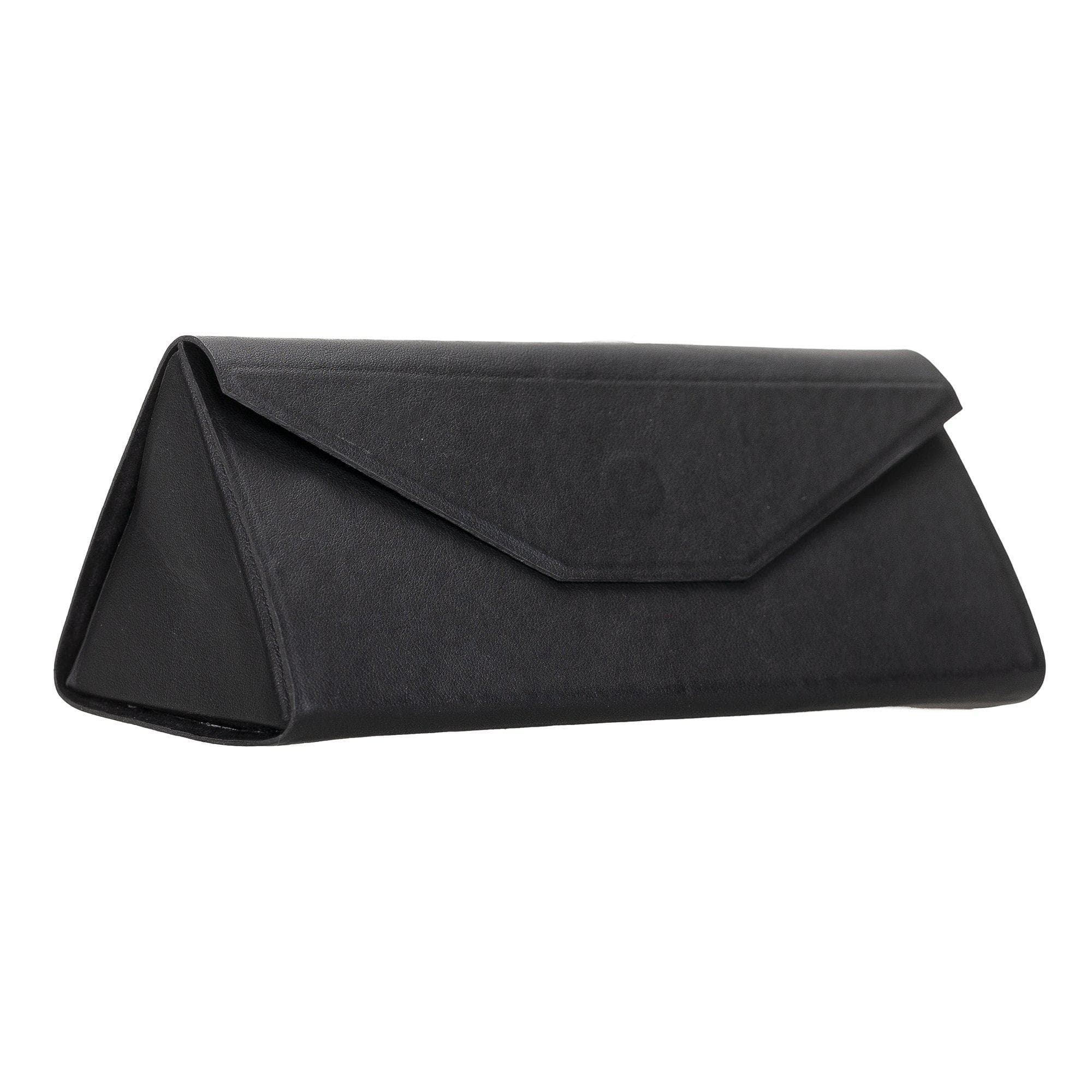 Accessories Genuine Leather Smart Glasses Case - Black Bouletta Shop
