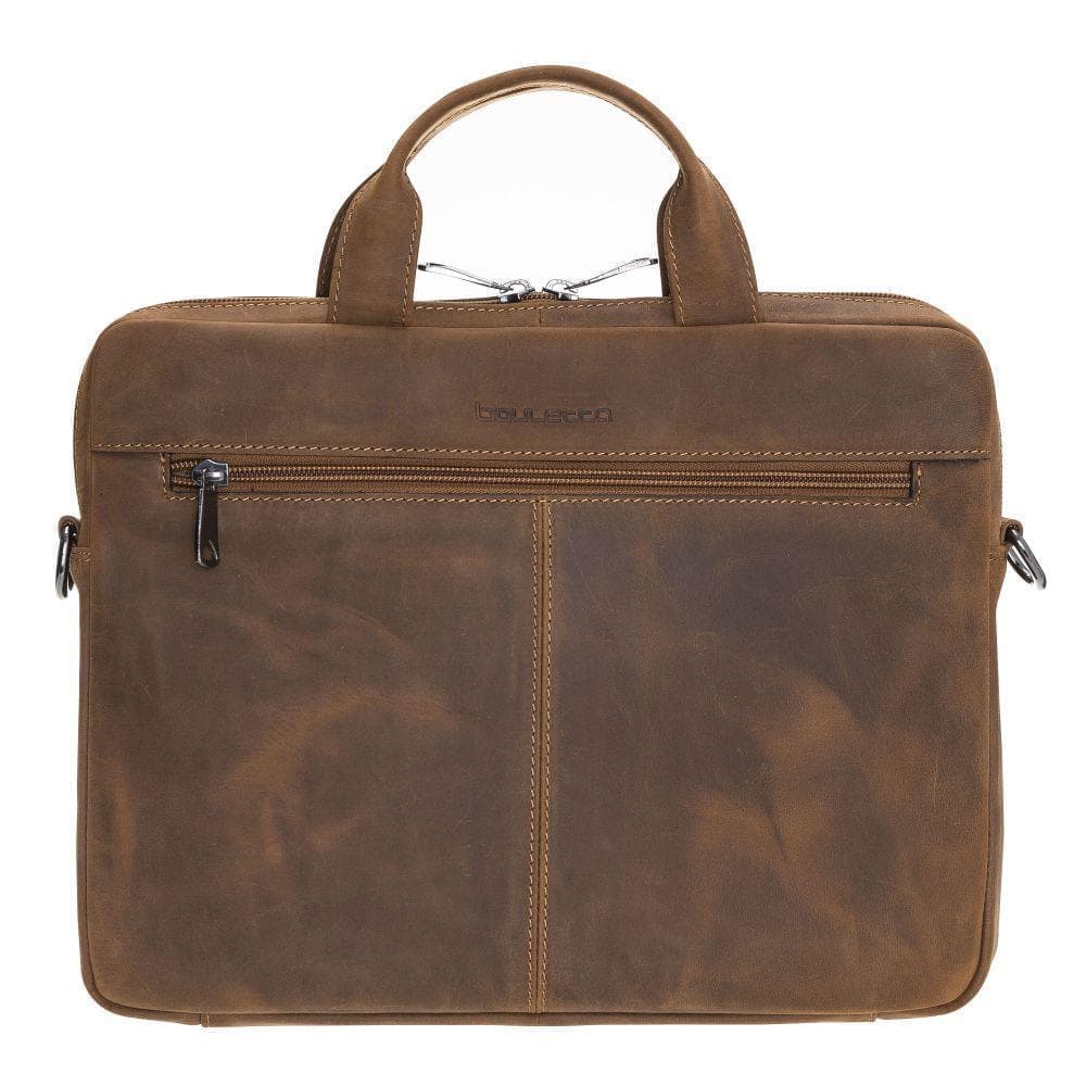 Apollo Genuine Leather Bags Apple MacBook Pro 13" and MacBook Air 13" Tiguan Brown Bouletta Shop