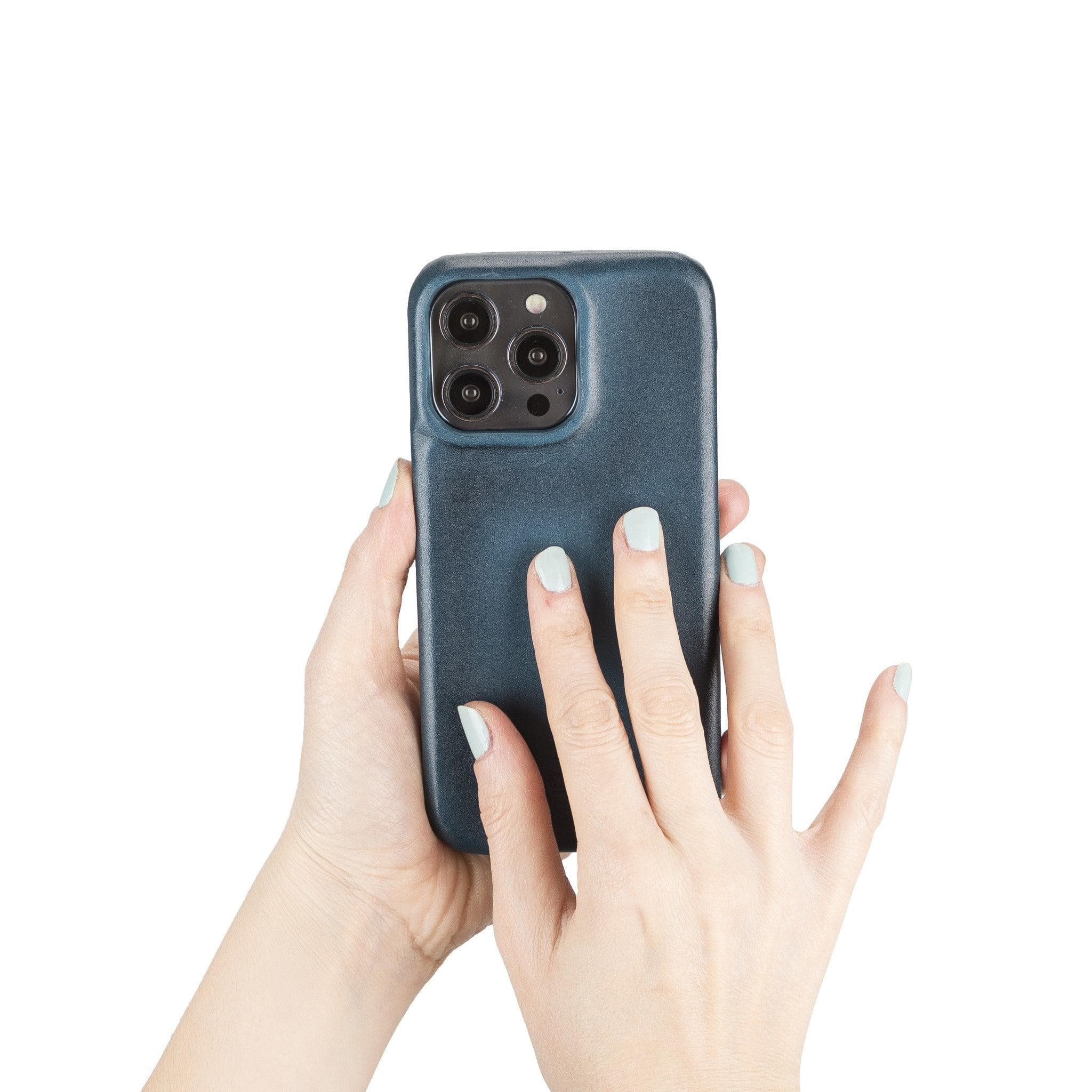 Apple iPhone 15 Series Full Leather Coating Back Cover - Pre Order Bouletta LTD