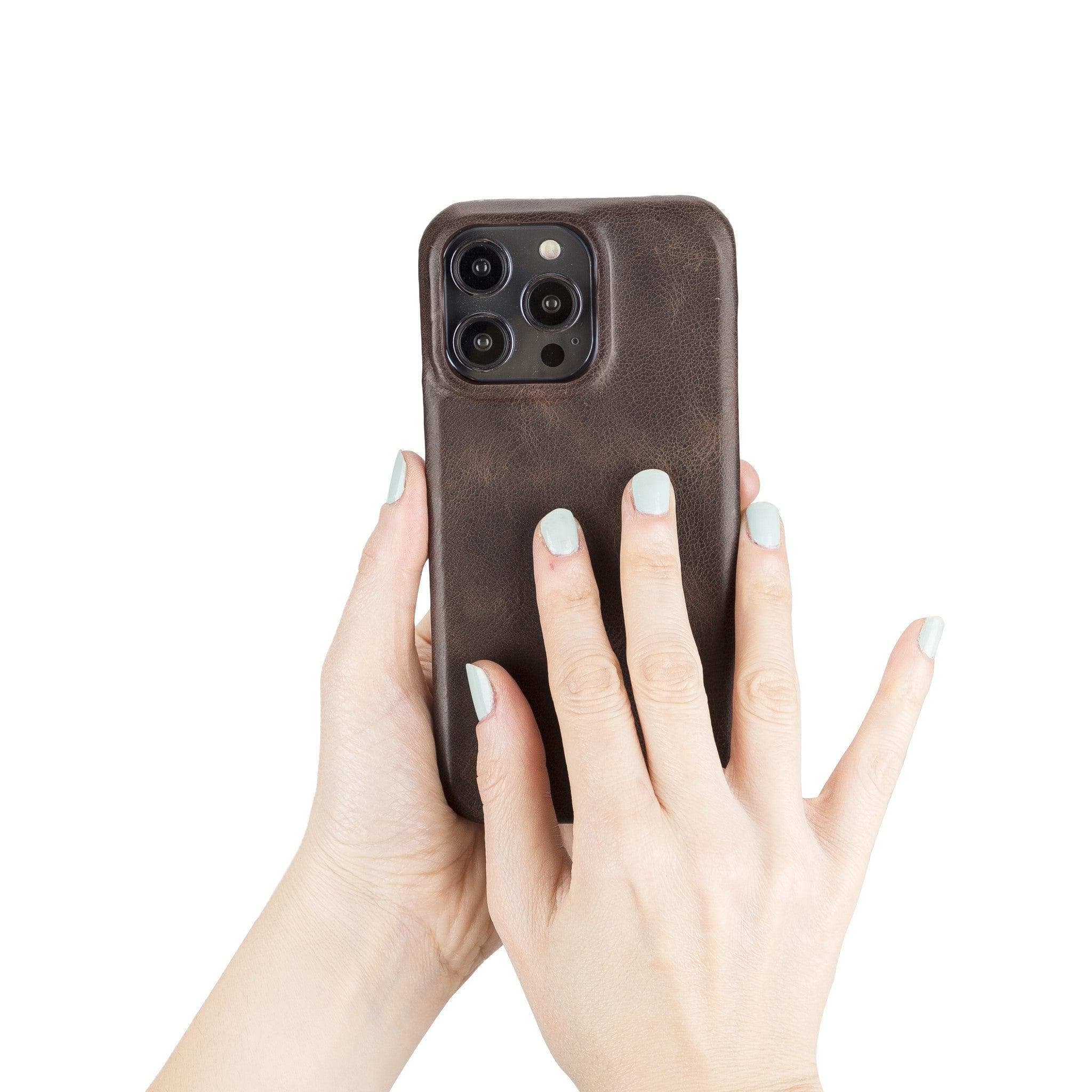 Apple iPhone 15 Series Full Leather Coating Back Cover - Pre Order Bouletta LTD