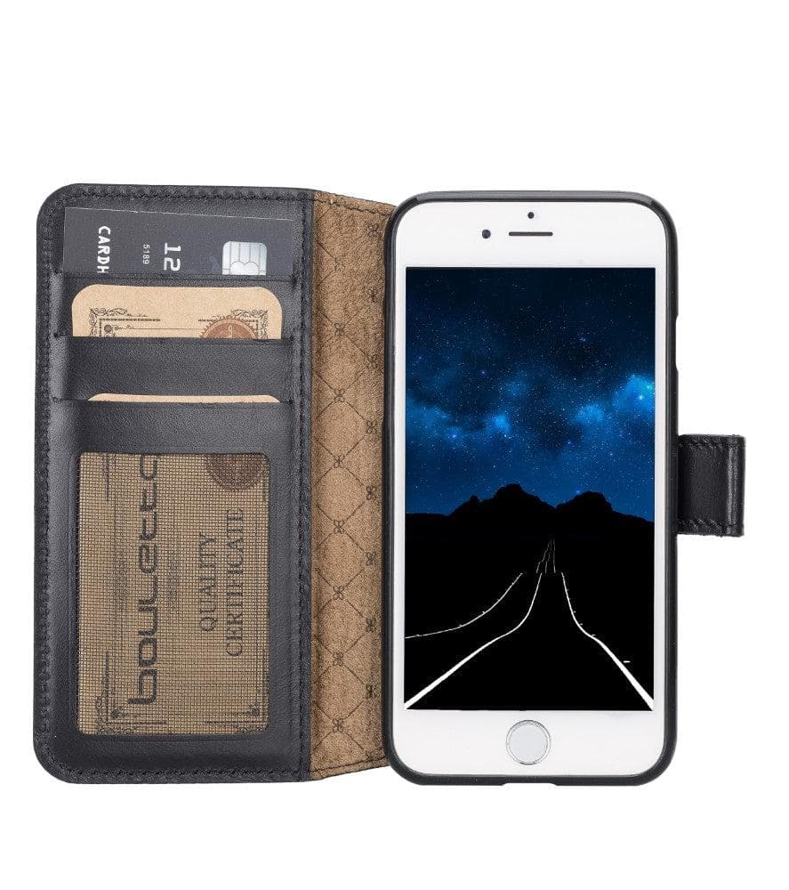 Apple iPhone 7 Series Leder Book Case Handyhllen