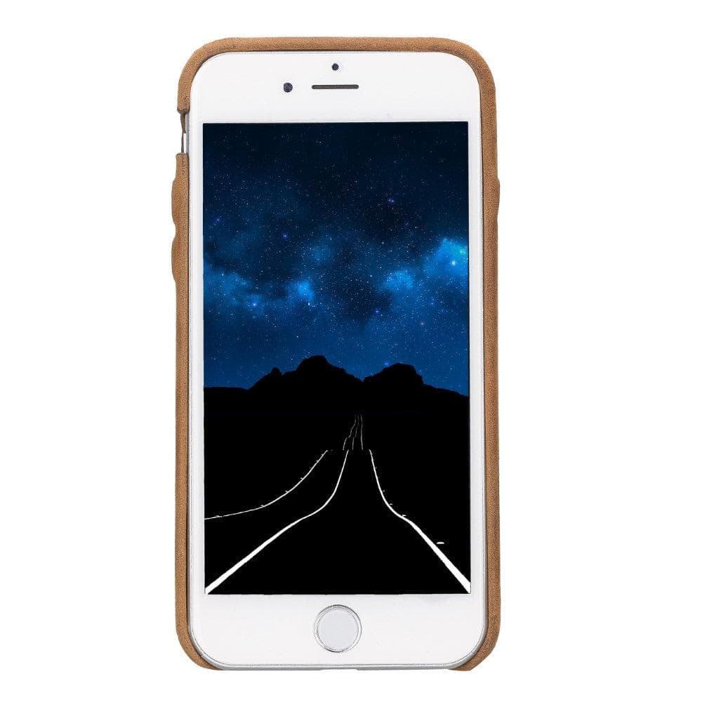 Apple iPhone 8 Series Full Cover With Card Holder iPhone 8 / Dragon Brown Bouletta LTD