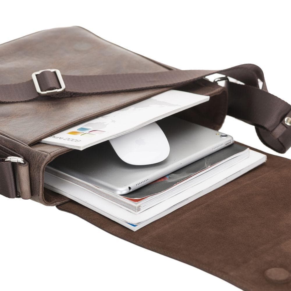 B2B-Calisto Handmade Genuine Leather Shoulder Strap Messenger Bags Bouletta B2B