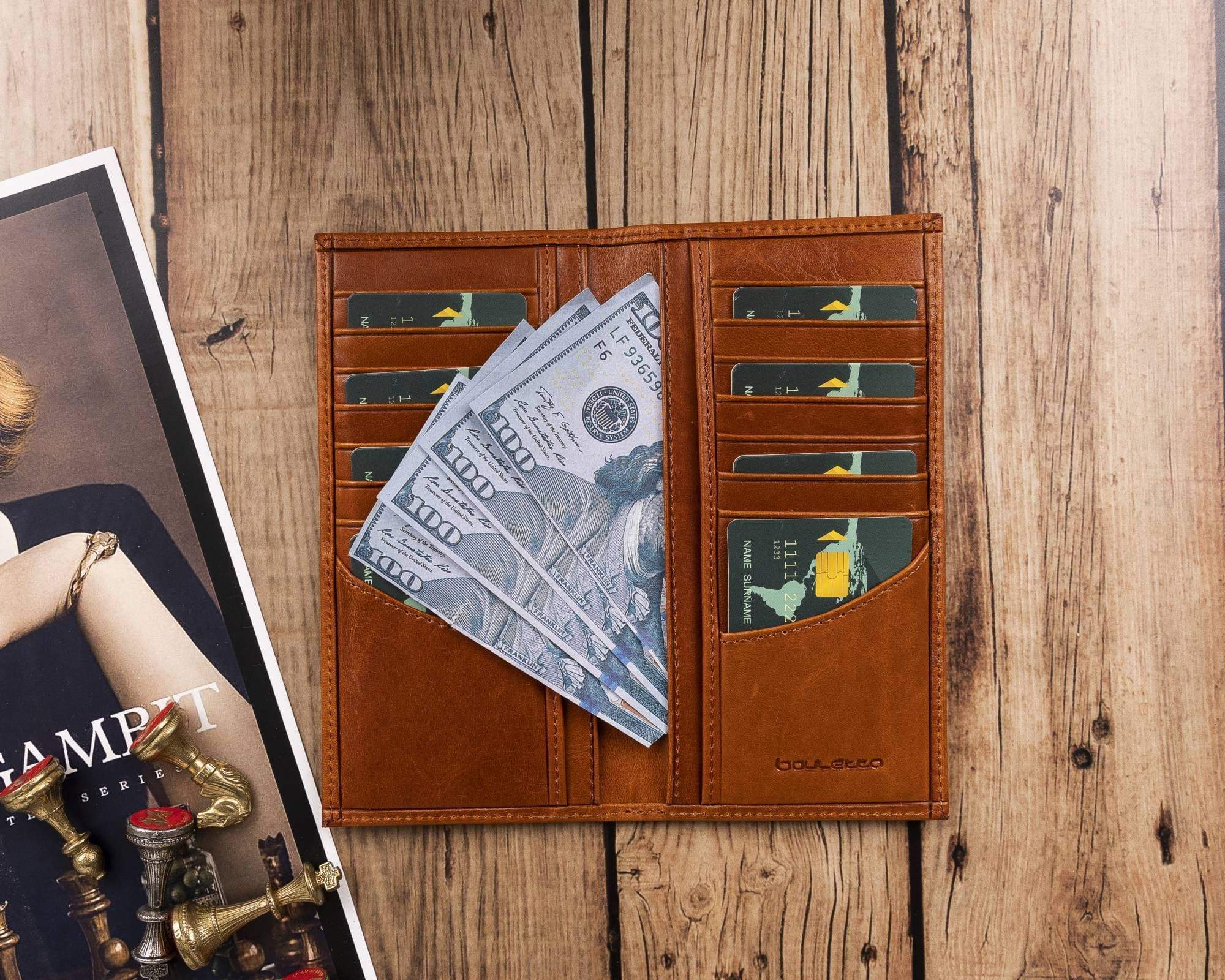 Beartriz Leather Wallet Bouletta Shop