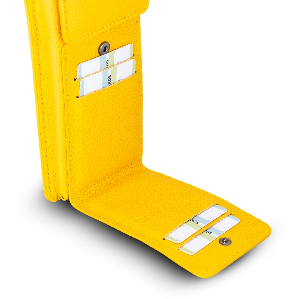 Avjin Echtleder Handytasche bis zu 6,9" mit Schulterriemen