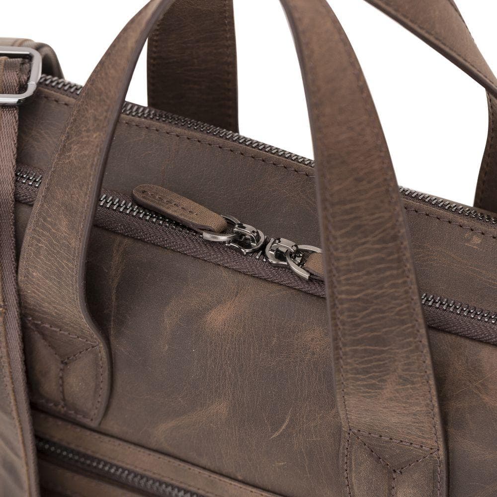 Thasos Leather Laptop Bag Bouletta Shop