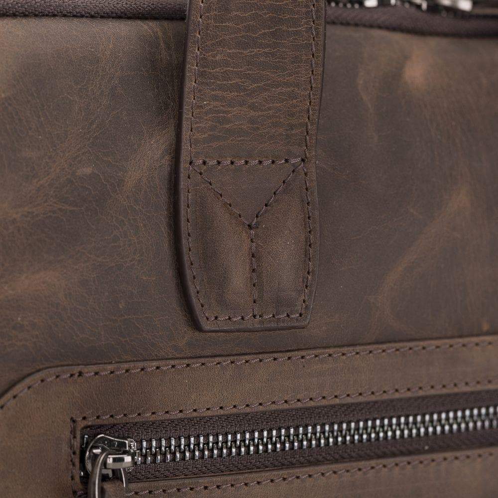 Thasos Leather Laptop Bag Bouletta Shop