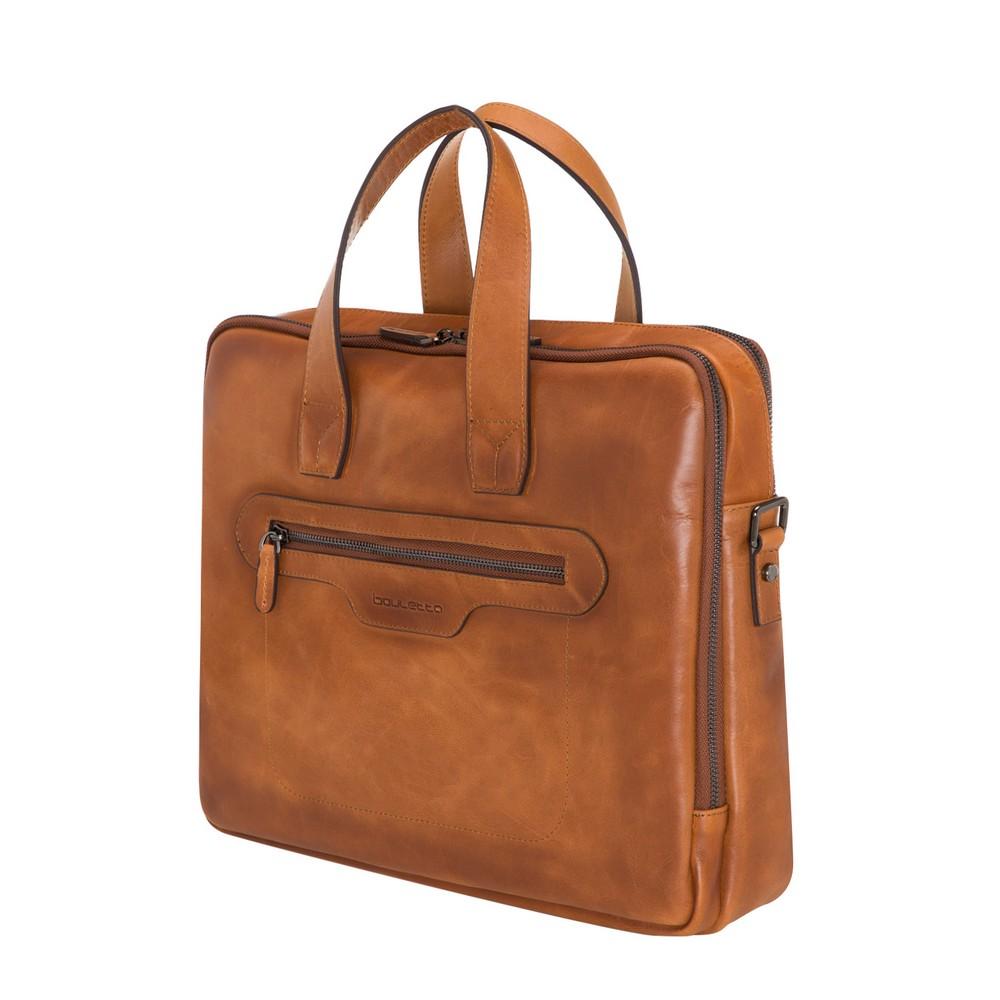 Thasos Leather Laptop Bag Bouletta Shop