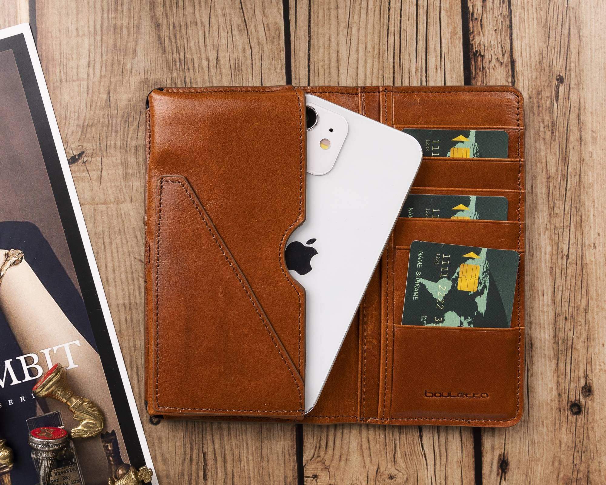 Calvina Leather Wallet Bouletta Shop