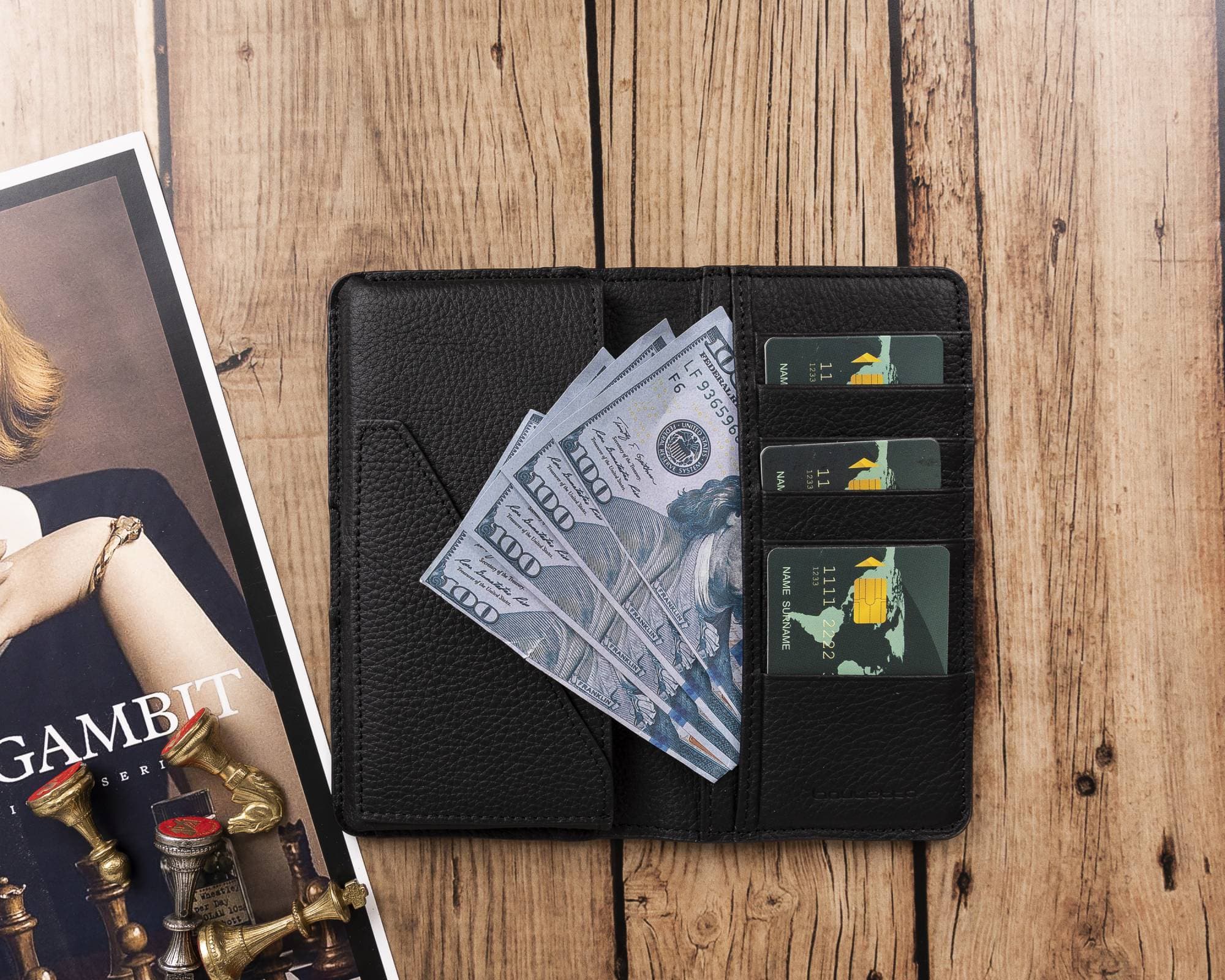 Calvina Leather Wallet Bouletta Shop