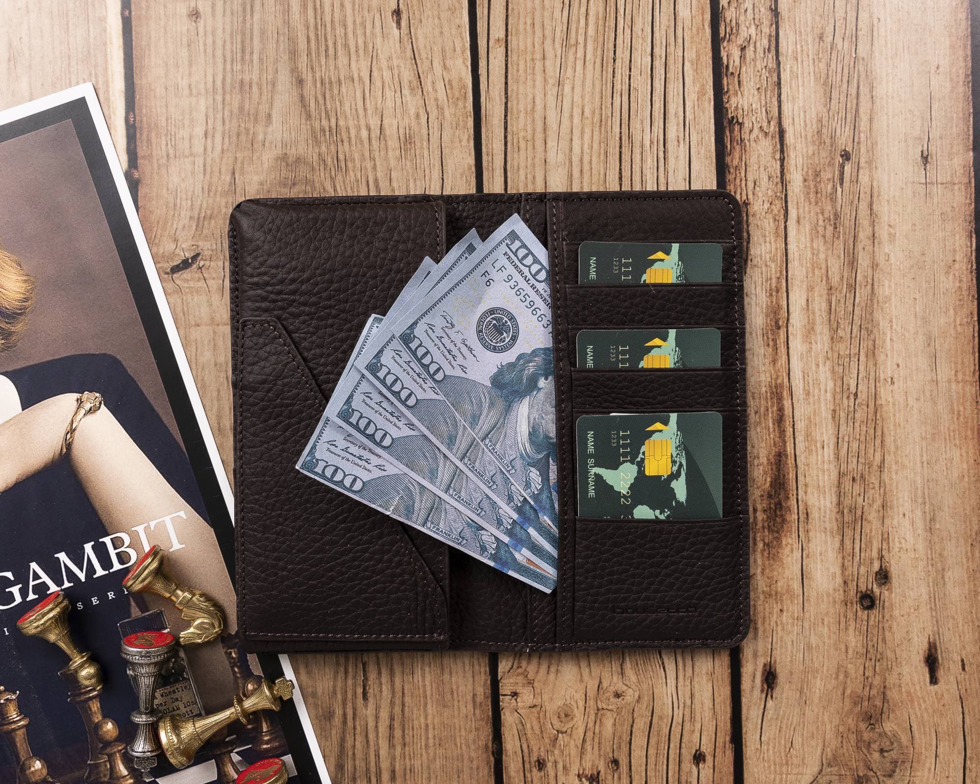 Calvina Leather Wallet Bouletta Shop