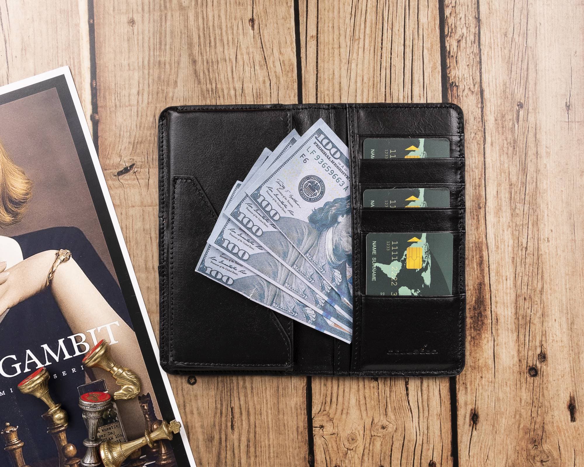 Calvina Leather Wallet Bouletta Shop