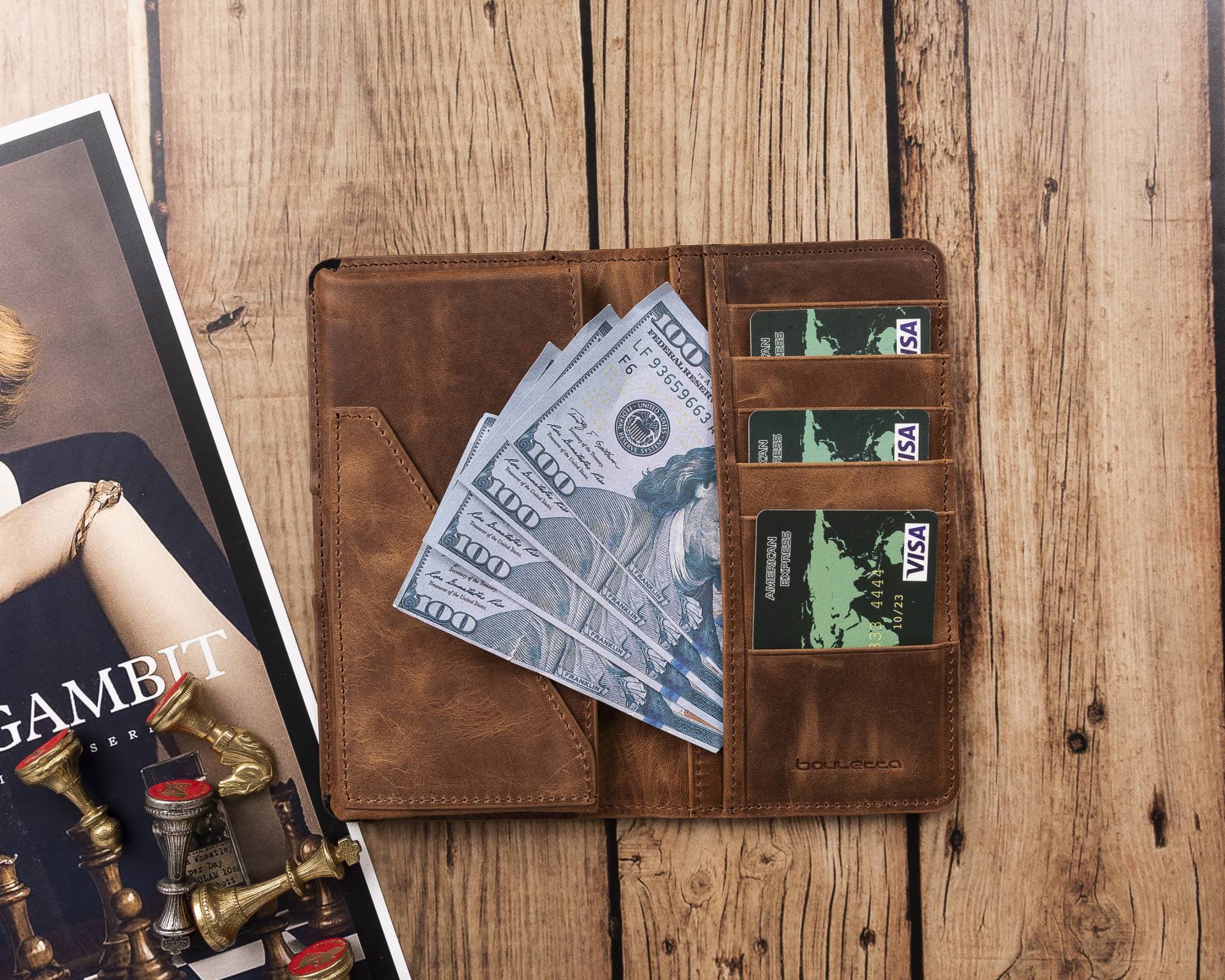 Calvina Leather Wallet Bouletta Shop