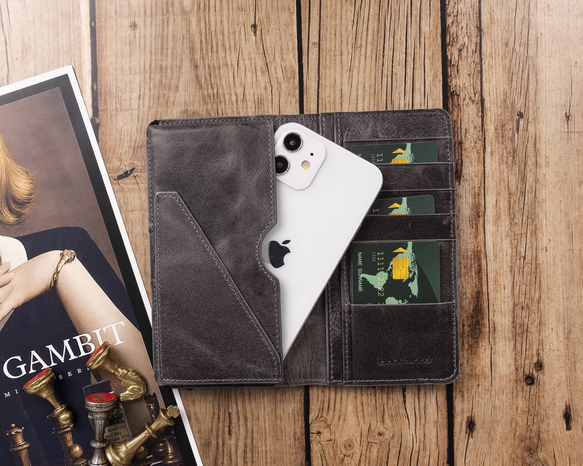 Calvina Leather Wallet Bouletta Shop