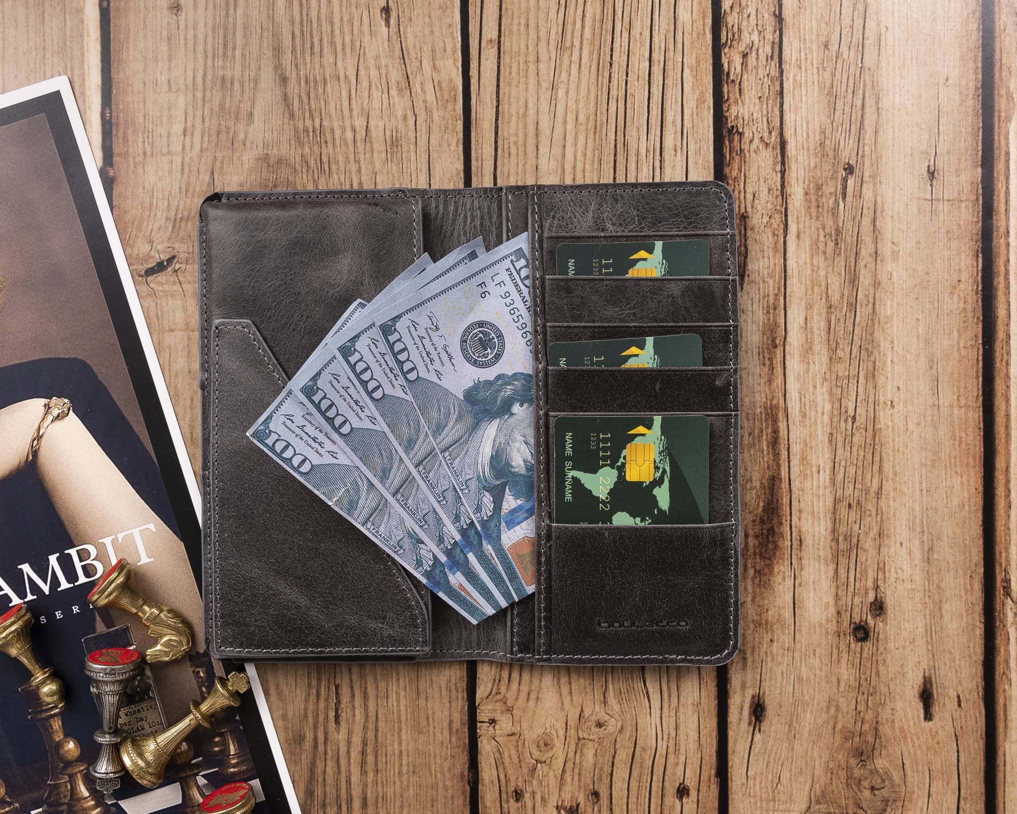 Calvina Leather Wallet Bouletta Shop