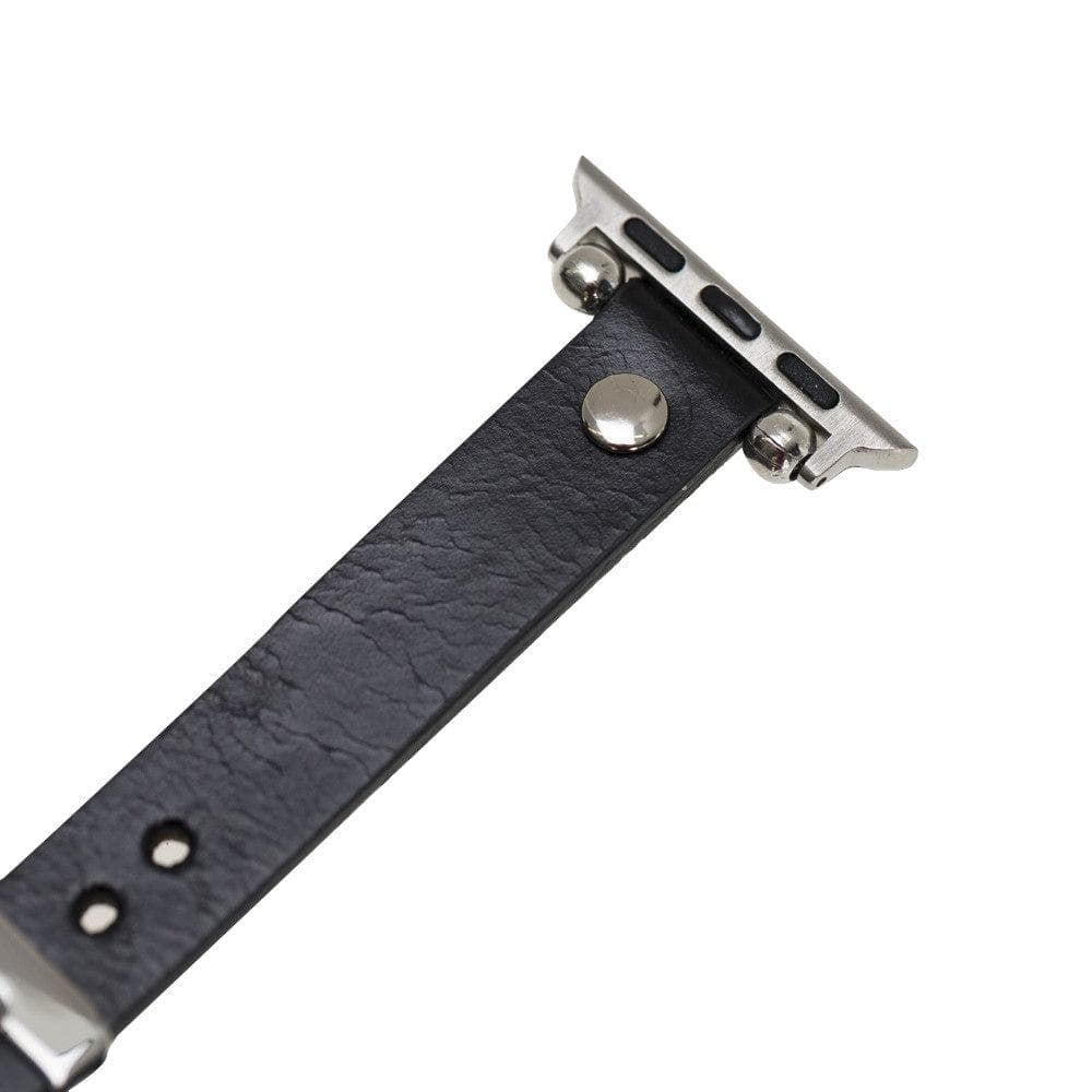 Clitheroe Ferro Apple Watch Leather Strap Bouletta LTD