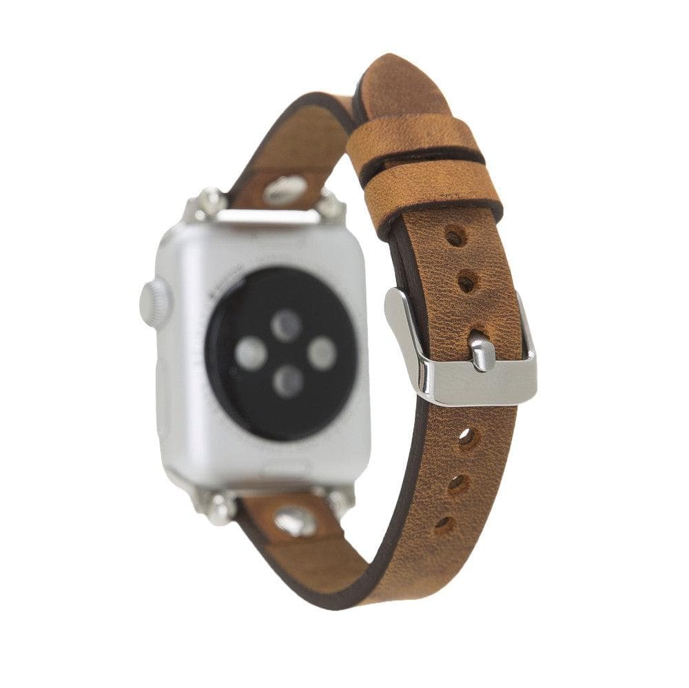 Clitheroe Ferro Apple Watch Leather Strap Bouletta LTD