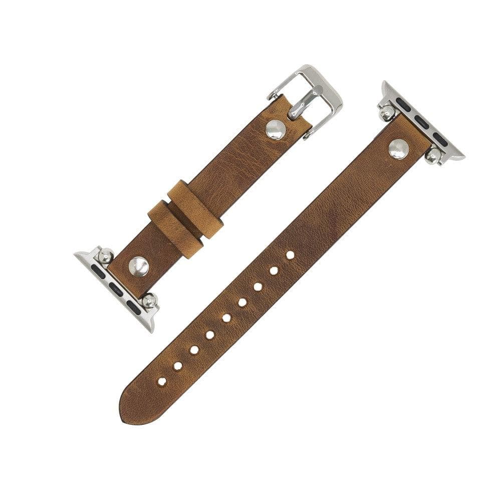 Clitheroe Ferro Apple Watch Leather Strap Bouletta LTD
