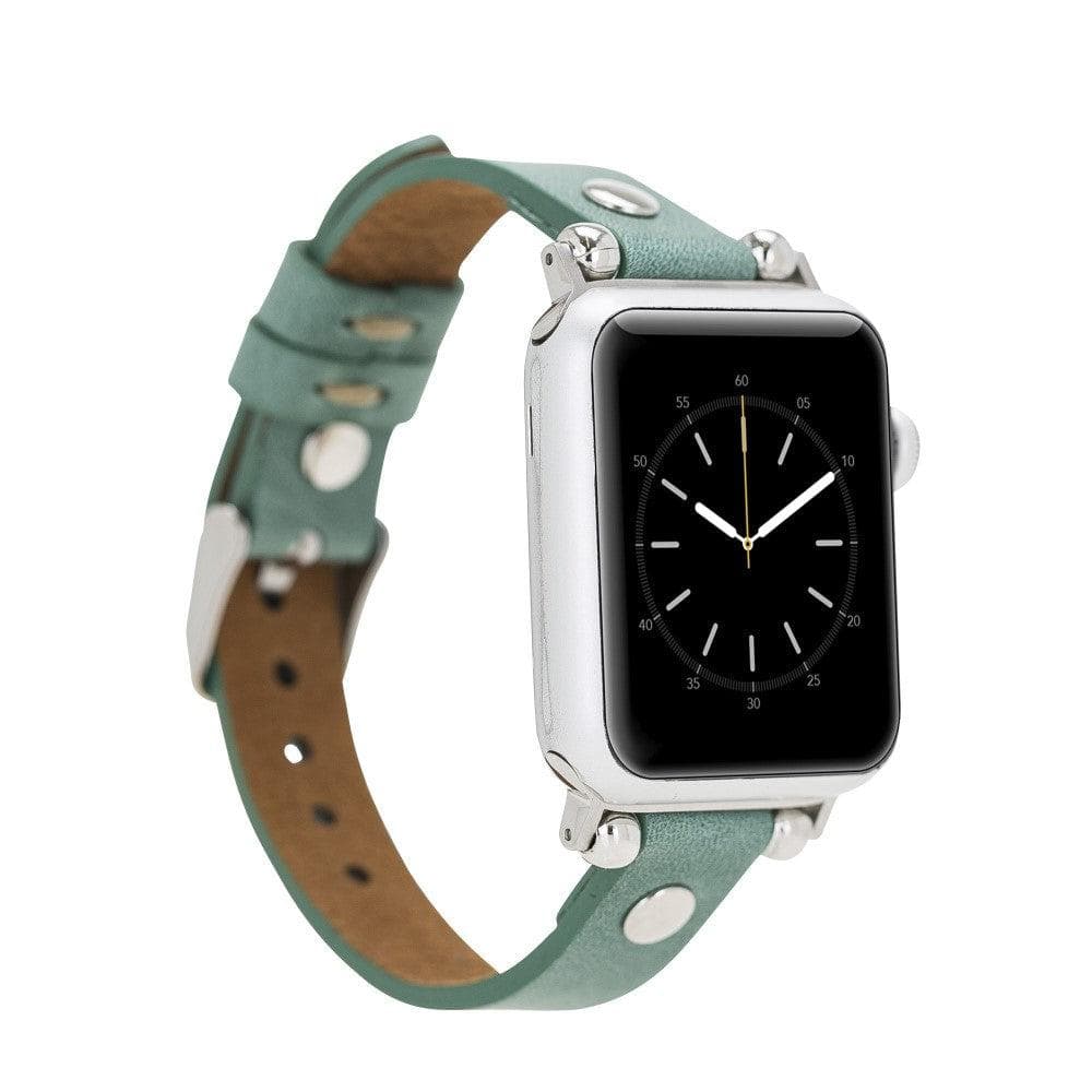 Clitheroe Ferro Apple Watch Leather Strap CZ12 Bouletta LTD