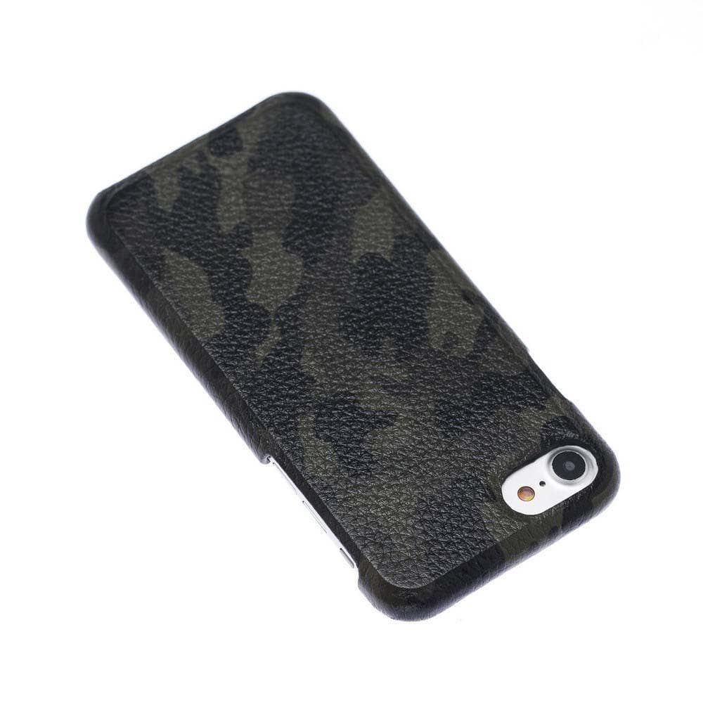 Cover Case F360 Leather Back Cover Case for Apple iphone SE2/7/8 - Camouflage Green Bouletta Shop