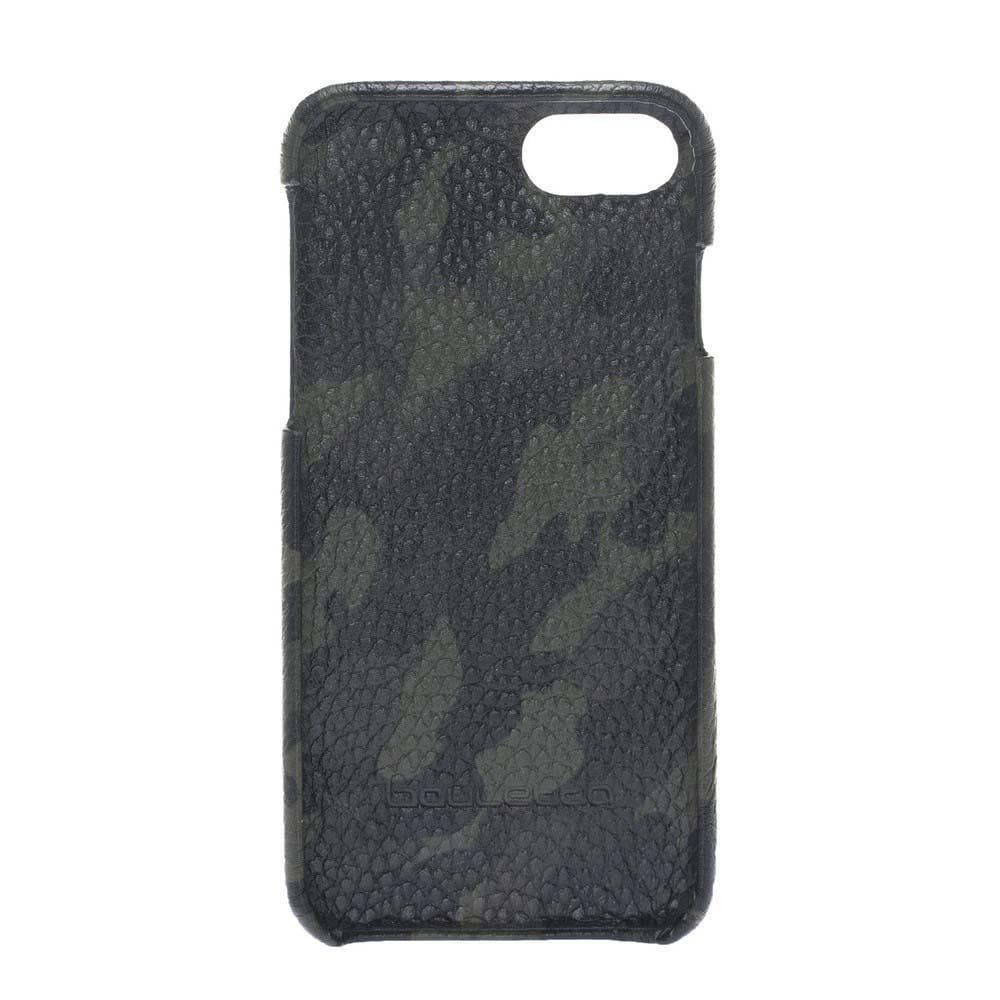 Cover Case F360 Leather Back Cover Case for Apple iphone SE2/7/8 - Camouflage Green Bouletta Shop