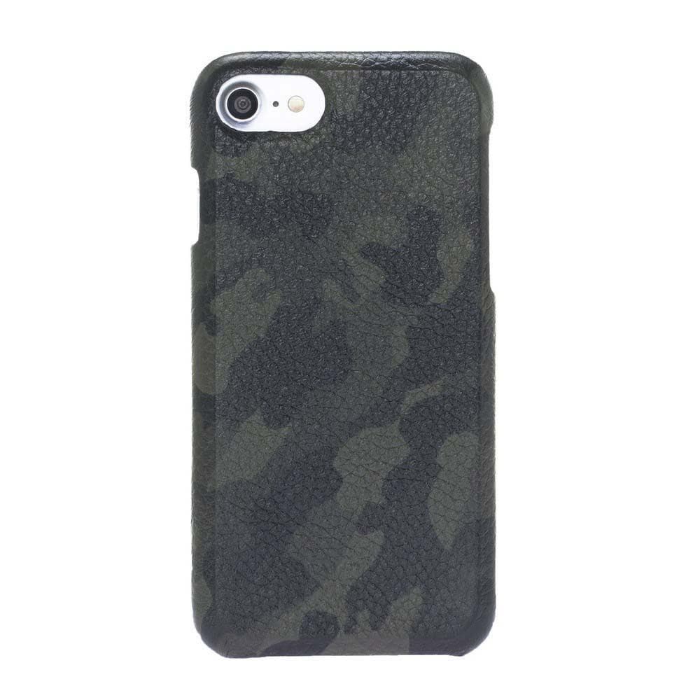 Cover Case F360 Leather Back Cover Case for Apple iphone SE2/7/8 - Camouflage Green Bouletta Shop