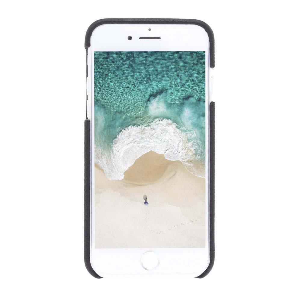 Cover Case F360 Leather Back Cover Case for Apple iphone SE2/7/8 - Floater Brown Bouletta Shop