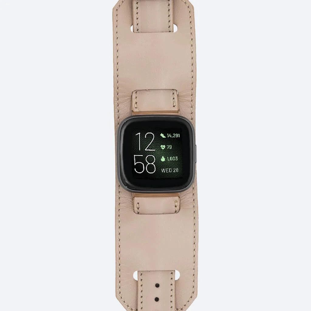 Cuff FitBit Leather Strap Bouletta