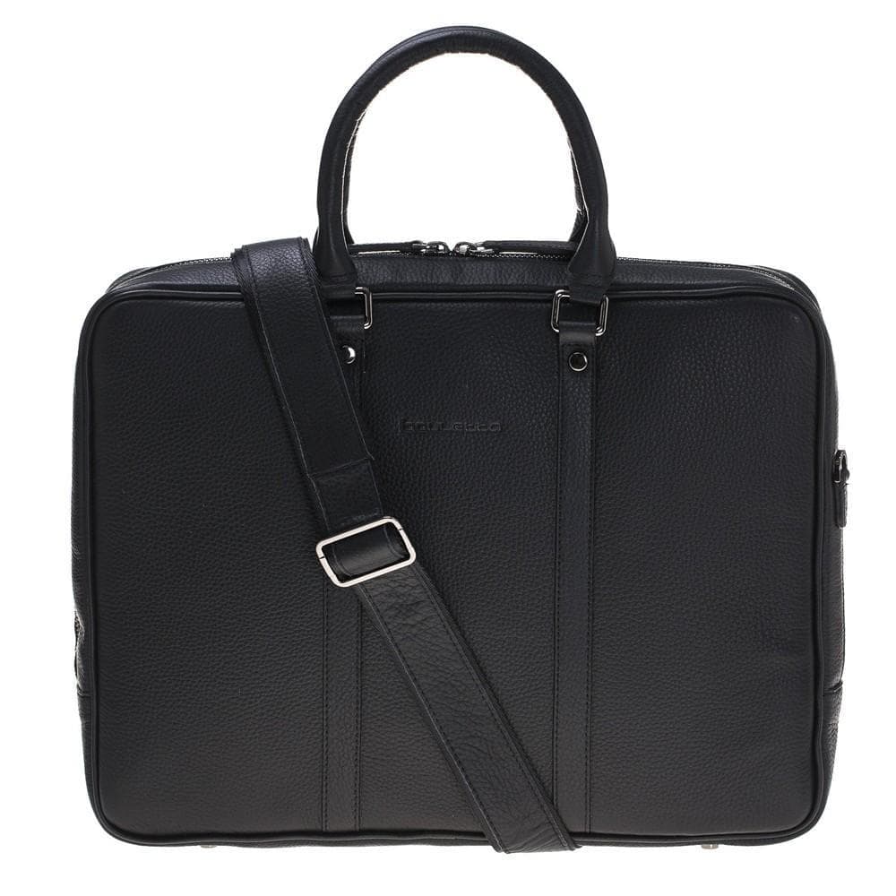 Laptop Sardis Leather Laptop Bag - Floater Black Bouletta Shop