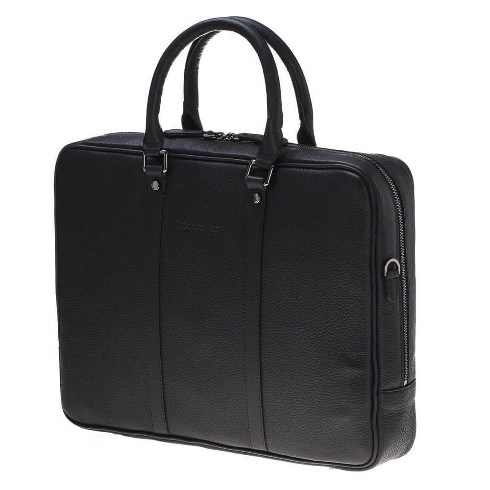 Laptop Sardis Leather Laptop Bag - Floater Black Bouletta Shop
