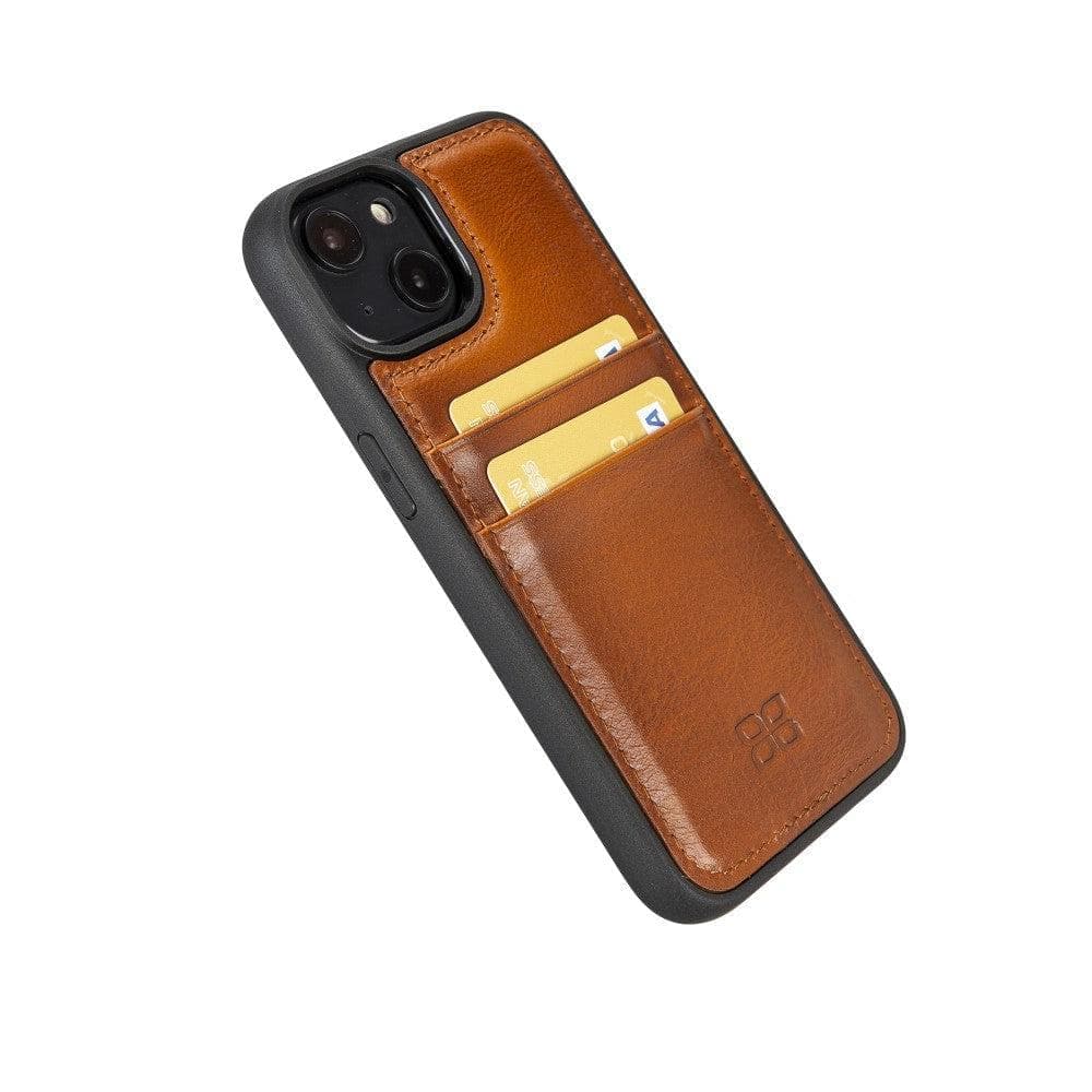 Leather Case for iPhone 15 Series with Card Holder Bouletta LTD