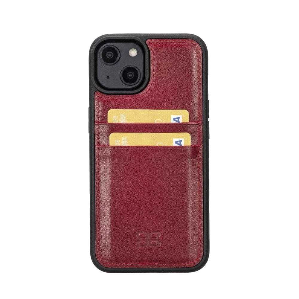 Leather Case for iPhone 15 Series with Card Holder Bouletta LTD