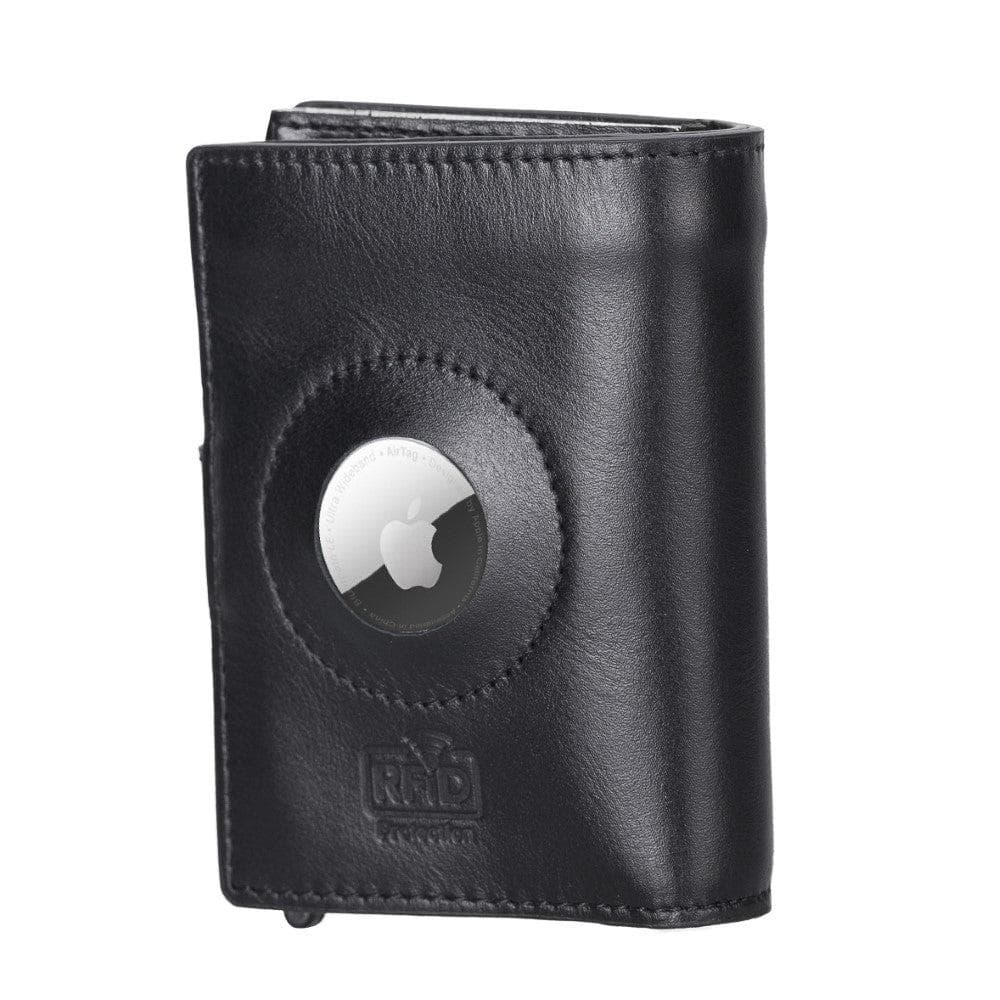 Leather Palertag Zip Mechanical Card Holder Bouletta B2B