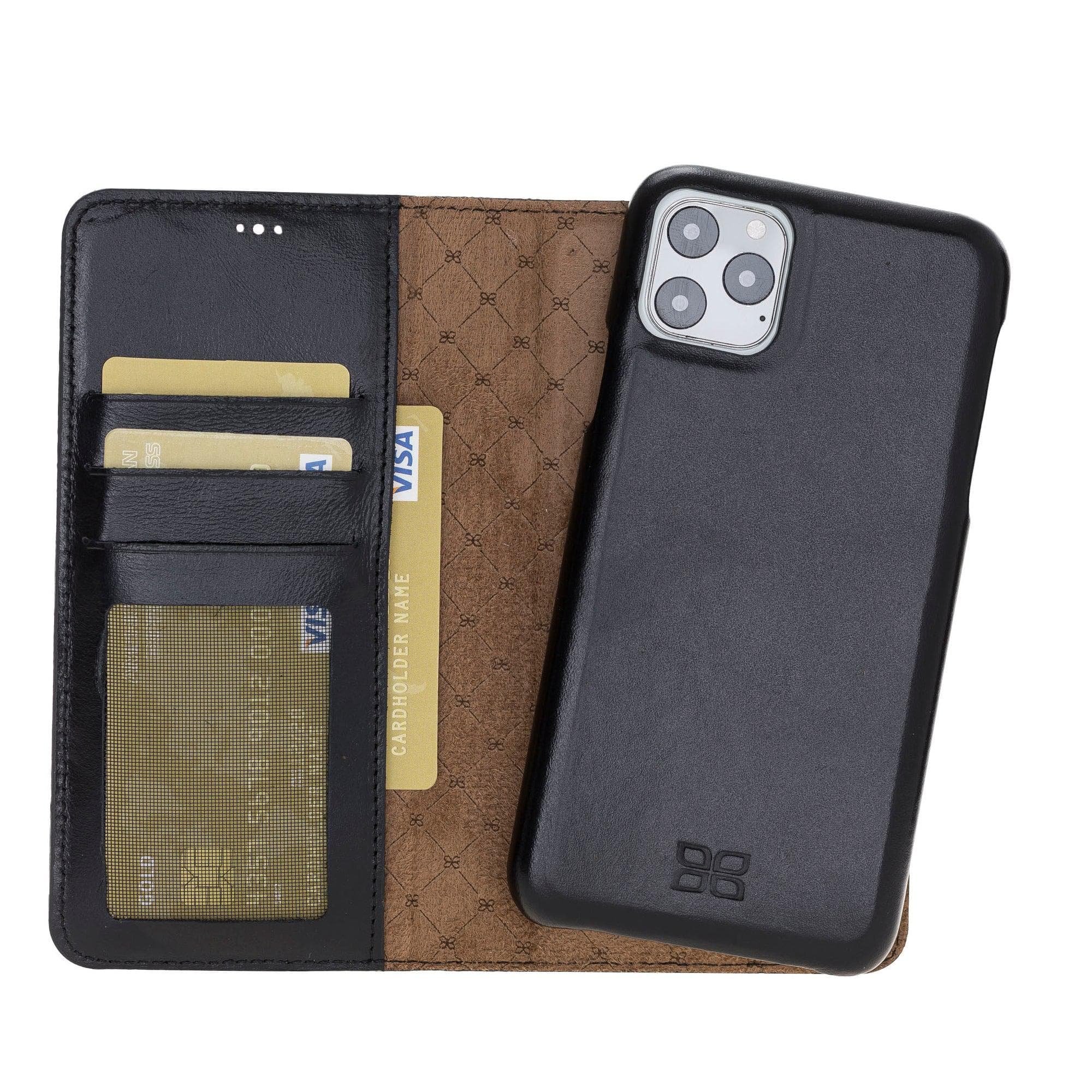 Mobile Phone Cases F360 Magnetic Detachable Leather Wallet Case For Apple iPhone 11 Series Bouletta Shop